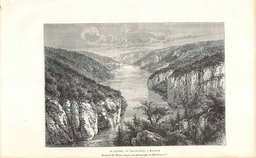 Gravure presse le danube - gravure, de