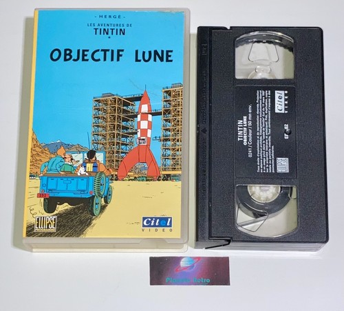 Cassette video vhs tintin - k7,