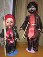 Lot Deux Poupées Vintage