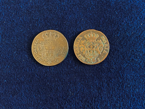 Lot 2 x 10 reis - (130),