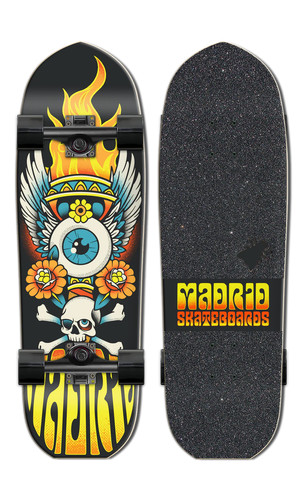 Madrid skateboard complet - madrid,