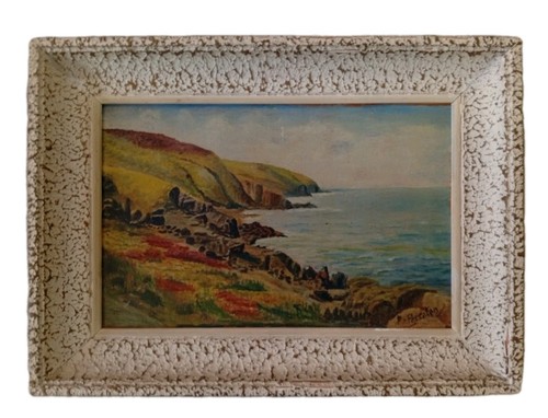 Tableau huile panneau marine - tableau,