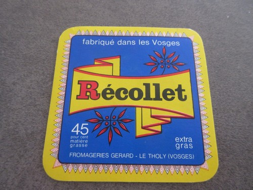 Etiquette vintage fromage - etiquette, de