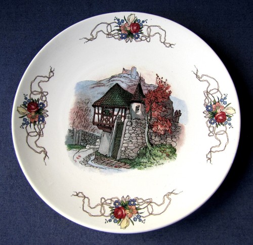 Assiette murale lentille - assiette,