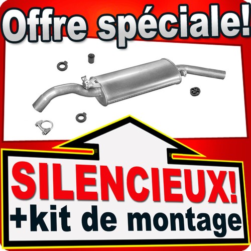 Silencieux arriere pour - silencieux,