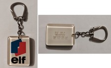 Porte-clés keyrings keychains ELF essence carburant pétrole Orly aéroport