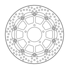 Disque de frein flottant