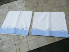 2 traversins vintage en métis