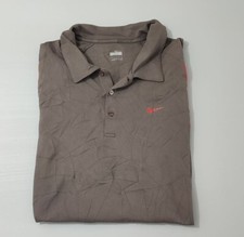 Vêtement vintage de marque Polo Nike fit dry gris foncé L #D84