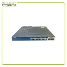 WS-C3560X-24P-L V02 Cisco 3560X 24 Port Poe + Éthernet Switch W/1xC3KX-NM-1G V01