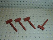 4x Balai LEGO Minifig tool
