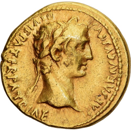 Roman empire auguste aureus - empire,, auguste,