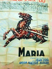 Moitié Affiche originale 1934