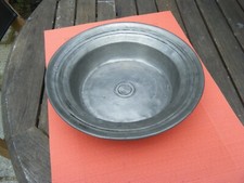 Plat légume étain - , ancien