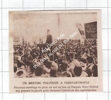 1914 TURQUIE TÜRKİYE DJAHID BEY CONTRE LA CAPITULATION   WW1 Guerre 14-18