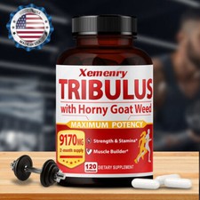 Tribulus - Horny Goat Weed, Maca - Booster De Testostérone, Énergie Et Endurance