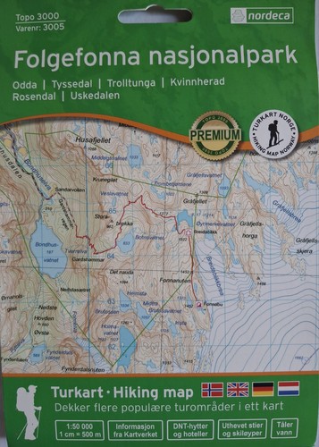 Carte topo 3000 norvege - ,