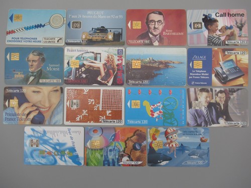 Télécartes 120 unités - unités,
