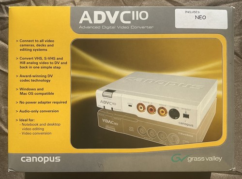 Canopus advc 110 - canopus, advc-110