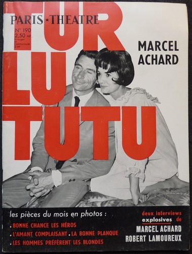 Revue paris théâtre 190 - théâtre, n°