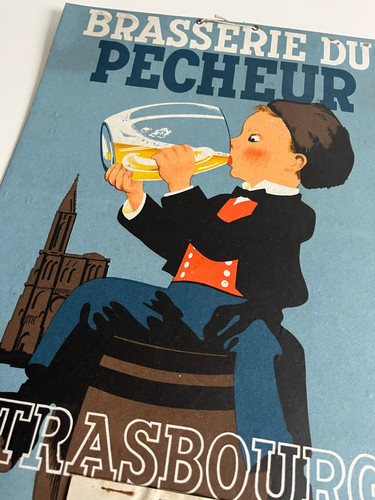 Ancien calendrier publicitaire