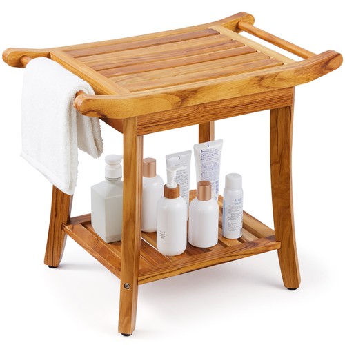 Vevor banc douche teck - banc,
