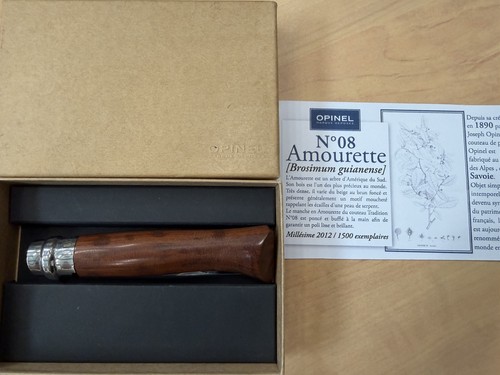 Rare opinel en bois - en,