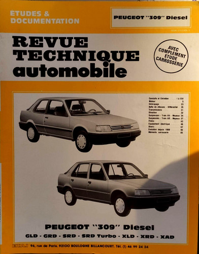 Revue technique automobile - technique,