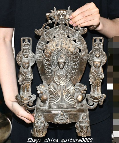 Old tibet bronze silver - tibet,