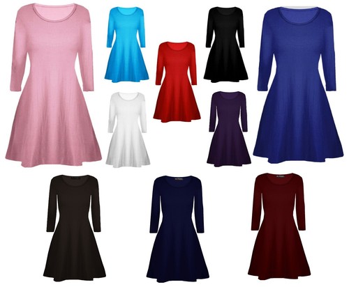 Robe swing manches - robe,