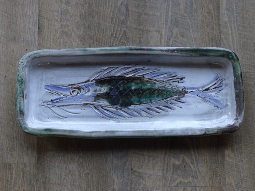 Albert thiry long - plat, signé
