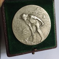 Médaille Société LE NICKEL 1880 Nouvelle Calédonie Par BAUDICHON + écrin