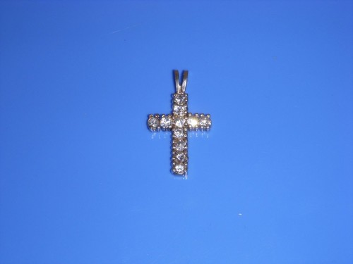 202 pendentif croix argent - croix,