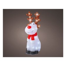 Kaemingk Décoration Lumineuse Noël LUMINEO Renne (50,5cm)
