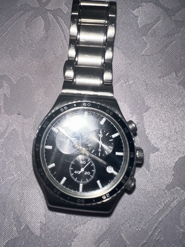 Swatch sr936sw quartz black - swatch,