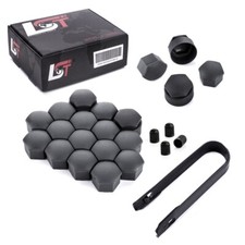 20x Vis D'Enjoliveurs Antivol Roue Kit 17 MM Anthracite pour Citroen