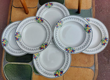 Longwy art déco - longwy, assiettes