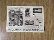 Carte Postale XIV Journée Philatélique Nationale 1941 Milano - Neuve Hh