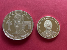 LOT 2 MEDAILLES CHARLES DE