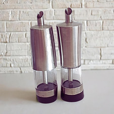 Berghoff Sucrier, distributeur, doseur de sucre verre et  acier inoxydable 18 cm