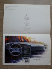 ILLUSTRATION PEUGEOT  505 PAUL BRACQ