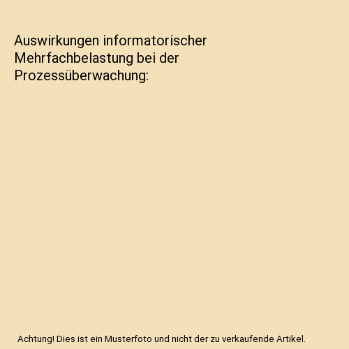 Auswirkungen informatorischer