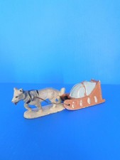 QUIRALU / LE MONDE CIVIL OU MILITAIRE :  RARE TRAINEAU et son CHIEN