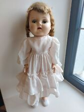 Ancienne poupée Saucy Walker Idéal Toy compact année 50 bruiteur 53 cm