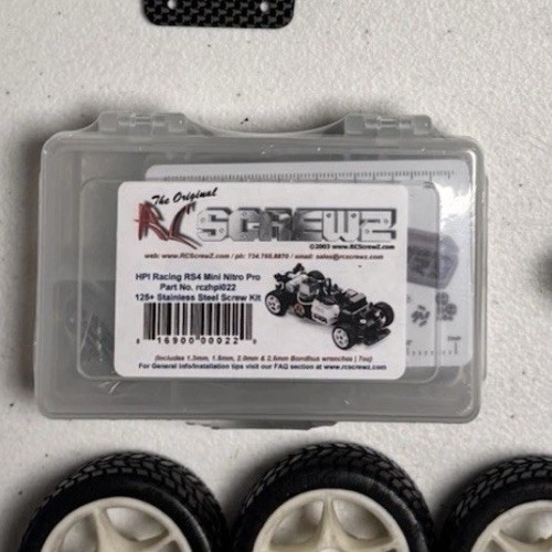 Rcscrewz hpi rs4 mini nitro - rs4,
