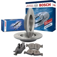 BOSCH Kit Disques de Frein Arrière Plein + pour Honda Crx II Prélude III