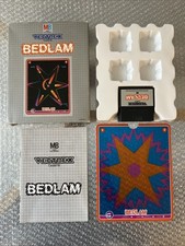 BEDLAM VECTREX CASSETTE JEUX VIDEO Excellent Etat Complet FRA/EUR