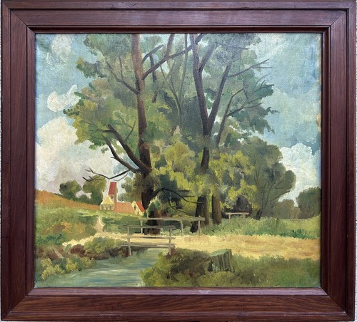 Impressionist antique original - impressionist,