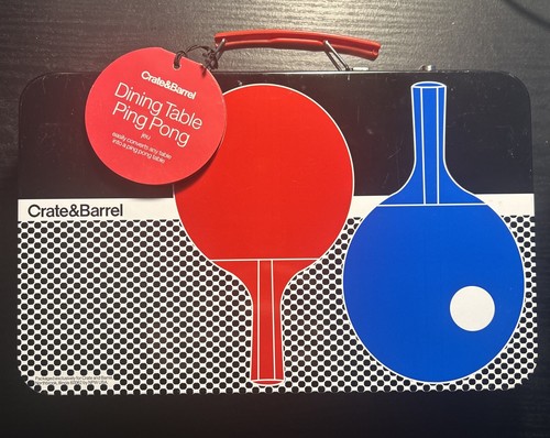 Crate barrel ping pong table - crate,