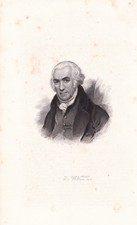 Portrait XIXe James Watt